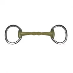 Jacks Imports Apple Flexible Shaped Eggbutt Snaffle Bit 5-3/4"