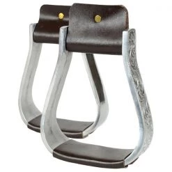 Jacks Imports Engraved Aluminum Stirrups
