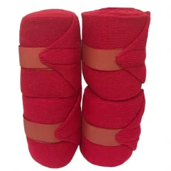 Jacks Imports Stall Acrylic Knit Bandages RED