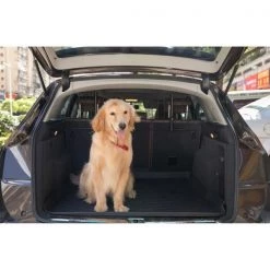 Pawsmark Adjustable Pet Barrier Gate For Vehicles, Wire Mesh Universal Fit -Animal&Pet Supplies store Quickway20Imports20Inc 653065xx11f454