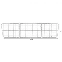Pawsmark Adjustable Pet Barrier Gate For Vehicles, Wire Mesh Universal Fit -Animal&Pet Supplies store Quickway20Imports20Inc 653071xx9c9a86