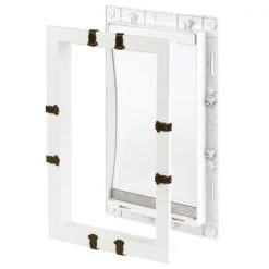 Pawsmark Plastic Pet Door with Soft Window Flap for Interior or Exterior -Animal&Pet Supplies store Quickway20Imports20Inc 669827xx71a6d2