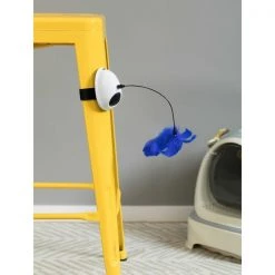 Pawsmark Interactive 2-in-1 Spring Feather and Red Light Chaser Cat Toy -Animal&Pet Supplies store Quickway20Imports20Inc 669853xx870088