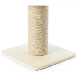 Pawsmark Wooden Cat Sisal Scratching Post Tree Tower with Seat Pet Bed Lounge -Animal&Pet Supplies store Quickway20Imports20Inc 672798xx909f5d