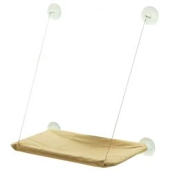 Pawsmark Window Mounted Window Perch Cat Resting Bed Hanging Seat Shelf Pet Hammock