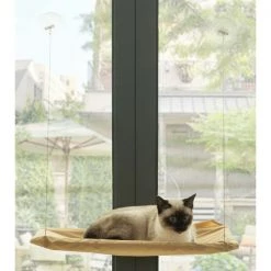 Pawsmark Window Mounted Window Perch Cat Resting Bed Hanging Seat Shelf Pet Hammock -Animal&Pet Supplies store Quickway20Imports20Inc 679626xxaad668