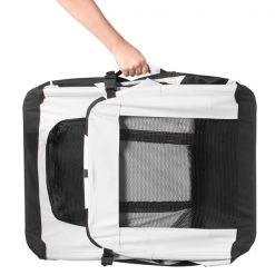 Pawsmark Soft-Sided Mesh Foldable Pet Travel Carrier, Airline Approved Pet Bag for Dogs and Cats, Large -Animal&Pet Supplies store Quickway20Imports20Inc 756896xx1dd8c9