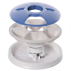 Pawsmark 6-Meal Automatic Pet Feeder, LCD, w/Smart Programmable Time Setting -Animal&Pet Supplies store Quickway20Imports20Inc 768383xx31348d