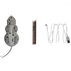 Pawsmark Electronic Remote Control Gray Mouse Cat Toy with App and Realistic Appearance -Animal&Pet Supplies store Quickway20Imports20Inc 768394xx7e0464