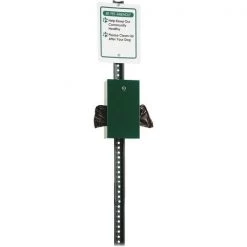 Tatco Dog Waste Station w/o Trash Can, In-Ground, GN