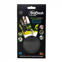 ReLeash Hands Free Dog Leash, 9-Foot Cord, Light Lock Black -Animal&Pet Supplies store Safetech20Hardware20Inc boxxxBLACK 2