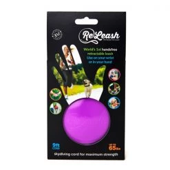 ReLeash Hands Free Dog Leash, 9-Foot Cord, Pink -Animal&Pet Supplies store Safetech20Hardware20Inc boxxxPINK