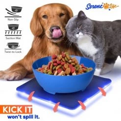 Serenelife Anti-Spill Pet Food Bowl, SLTDG66