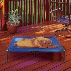 Pet Adobe Steel Frame Elevated Dog Bed - Navy -Animal&Pet Supplies store TG20Midco20LLC20dba20Trademark20Global20LLC 118623bokxx5xx3d8a4d