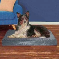 Orthopedic Pet Bed - Egg Crate and Memory Foam with Washable Cover 37x24x4 by Pet Adobe - Gray -Animal&Pet Supplies store TG20Midco20LLC20dba20Trademark20Global20LLC 157365dvoxx5xx9addcf