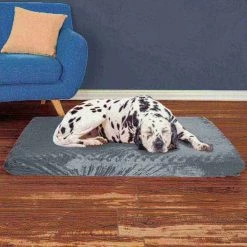 Orthopedic Pet Bed - Egg Crate and Memory Foam with Washable Cover 46x27x4 by Pet Adobe - Gray -Animal&Pet Supplies store TG20Midco20LLC20dba20Trademark20Global20LLC 172442mdqxx5xx30aaf4