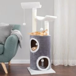 Pet Adobe Cat 44.75-Inch Multi-Level Kitty Condo -Animal&Pet Supplies store TG20Midco20LLC20dba20Trademark20Global20LLC 214314jqkxx4xx0a4d4a