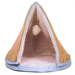 Pet Adobe Sleep and Play Cat Bed Removable Teepee Top -18 inch dia Tan -Animal&Pet Supplies store TG20Midco20LLC20dba20Trademark20Global20LLC 229525akwxx6xx134433