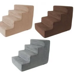Pet Adobe High Density Foam Stairs for Pets - Brown -Animal&Pet Supplies store TG20Midco20LLC20dba20Trademark20Global20LLC 237066uskxx5xx703178