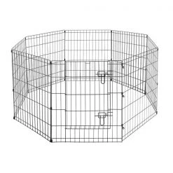 Pet Adobe Folding 8 Panel Pet Playpen - 24x30-inch