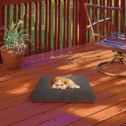 Pet Adobe Waterproof Memory Foam Pet Bed for Indoor/Outdoor Water Resistant and Washable Cover 20” x 15” Gray -Animal&Pet Supplies store TG20Midco20LLC20dba20Trademark20Global20LLC 260446sagxx5xx27e2c4