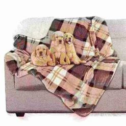 Pet Adobe Waterproof Pet Throw Blanket, Gray Plaid -Animal&Pet Supplies store TG20Midco20LLC20dba20Trademark20Global20LLC 265320vfdxx6xx91607a