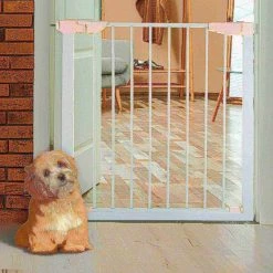 Pet Adobe Walk Through Pet Gate (White)