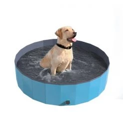 Pet Adobe Foldable Pool for Dogs and Kids, Blue -Animal&Pet Supplies store TG20Midco20LLC20dba20Trademark20Global20LLC 361746sqqxx4xx62fe6f