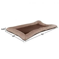 Pet Adobe 43"x29" Plush Cozy Pet Bed - Tan -Animal&Pet Supplies store TG20Midco20LLC20dba20Trademark20Global20LLC 397473ghtxx1xxd177a3