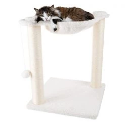 Pet Adobe Cat tree and Scratcher with 2 Sisal Post, Bed and Interactive Toy Play for Cats/Kitten |15.75-inch -Animal&Pet Supplies store TG20Midco20LLC20dba20Trademark20Global20LLC 408946vodxx3xx9c2860