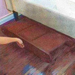 Pet Adobe Folding Pet Ramp- Padded Inclined Transition For Dogs, Cats & Puppies Up to 80lbs (Brown) -Animal&Pet Supplies store TG20Midco20LLC20dba20Trademark20Global20LLC 444559fetxx4xx0c83fc