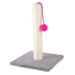 Pet Adobe Scratching Post with Sisal Rope, Toy, and Paw Shaped Base Interactive Play for Cats /Kitten |17-inch -Animal&Pet Supplies store TG20Midco20LLC20dba20Trademark20Global20LLC 466789mecxx5xxc9a7d1