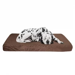 Pet Adobe Orthopedic Memory Foam 46x27 Brown Pet Bed