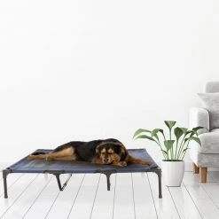 Pet Adobe Elevated Portable Pet Bed Cot-Style with Non-Slip for Dogs and Small Pets | Indoor/Outdoor (Blue) -Animal&Pet Supplies store TG20Midco20LLC20dba20Trademark20Global20LLC 510486pagxx5xxd0263f