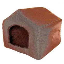 Pet Adobe Cozy Cottage House Shaped Pet Bed - Brown 19x18.5x17 -Animal&Pet Supplies store TG20Midco20LLC20dba20Trademark20Global20LLC 519573lqbxx5xxca7e46