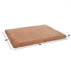 Pet Adobe 3 inch Foam Pet Bed-35x44 inches-Clay -Animal&Pet Supplies store TG20Midco20LLC20dba20Trademark20Global20LLC 521715mdgxx1xx9f2b17