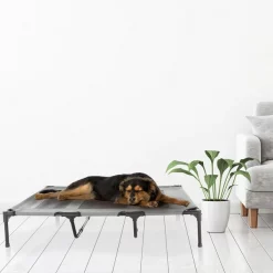 Pet Adobe Elevated Portable Pet Bed Cot-Style 48”x35.5”x9” for Dogs and Small Pets | Indoor/Outdoor (Gray) -Animal&Pet Supplies store TG20Midco20LLC20dba20Trademark20Global20LLC 532169mplxx5xx3fc998