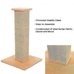 Pet Adobe 28 inch Sisal Burlap Cat Scratching Post -Animal&Pet Supplies store TG20Midco20LLC20dba20Trademark20Global20LLC 548799ssgxx2xx104efc