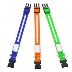 Pet Adobe LED Large Dog Collar for Night Visibility and Safety | Adjustable for Evening Walks/Runs (Blue) -Animal&Pet Supplies store TG20Midco20LLC20dba20Trademark20Global20LLC 559837wxdxx4xx857467