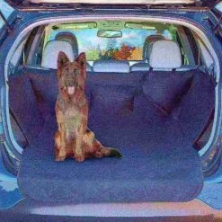 Pet Adobe Cargo Liner Dog Seat Cover Quilted Waterproof Non-Slip Travel Mat with Side Protector for SUVs