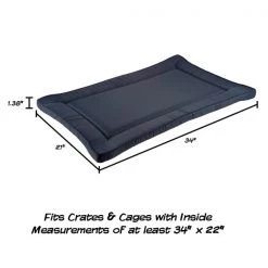 Pet Adobe Waterproof Dog Crate Pet Bed 34x21-Navy -Animal&Pet Supplies store TG20Midco20LLC20dba20Trademark20Global20LLC 760845wiwxx1xxb5bd9c