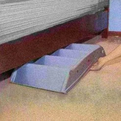 Pet Adobe Folding Stairs, 4 Step Design, Side Rails and Foam Pads for Dogs, Cats and Puppies, Gray -Animal&Pet Supplies store TG20Midco20LLC20dba20Trademark20Global20LLC 767562ghnxx5xxfffe41