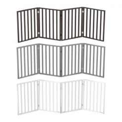 Pet Adobe Freestanding 4 Panel Pet Gate (Gray) -Animal&Pet Supplies store TG20Midco20LLC20dba20Trademark20Global20LLC 778272dldxx5xx94b30c