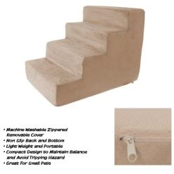 Pet Adobe High Density Foam Stairs for Pets - Tan -Animal&Pet Supplies store TG20Midco20LLC20dba20Trademark20Global20LLC 829417niexx2xxca2000