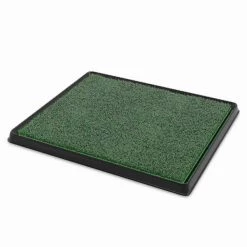 Pet Adobe Puppy Artificial Grass Potty Trainer Mat- Indoor/Outdoor Bathroom Rug for Dogs and Cats -Animal&Pet Supplies store TG20Midco20LLC20dba20Trademark20Global20LLC 836872mzsxx5xx571c61