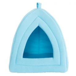 Pet Adobe Plush Cuddle Cave, Igloo House to Sleep/Play, Removable Cushion for Small Dogs, Cats, Blue -Animal&Pet Supplies store TG20Midco20LLC20dba20Trademark20Global20LLC 869751nalxx5xxf889d6