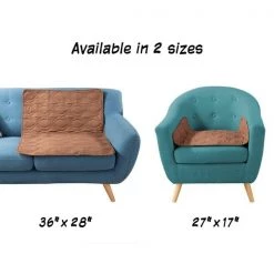 Pet Adobe 100 percent Waterproof Pet Furniture Quilted Protector Pad for Pets, Kids and Adults 36x28 (Brown) -Animal&Pet Supplies store TG20Midco20LLC20dba20Trademark20Global20LLC 872256gamxx4xx2641f4