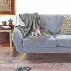 Pet Adobe Waterproof Pet Throw Blanket, Gray