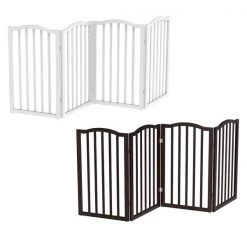 Pet Adobe Freestanding Scallop Top Pet Gate (White) -Animal&Pet Supplies store TG20Midco20LLC20dba20Trademark20Global20LLC 903390kdwxx5xx5647fe