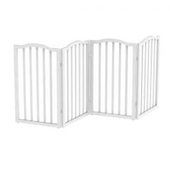 Pet Adobe Freestanding Scallop Top Pet Gate (White) -Animal&Pet Supplies store TG20Midco20LLC20dba20Trademark20Global20LLC 903390kdwxx7xx8eff76